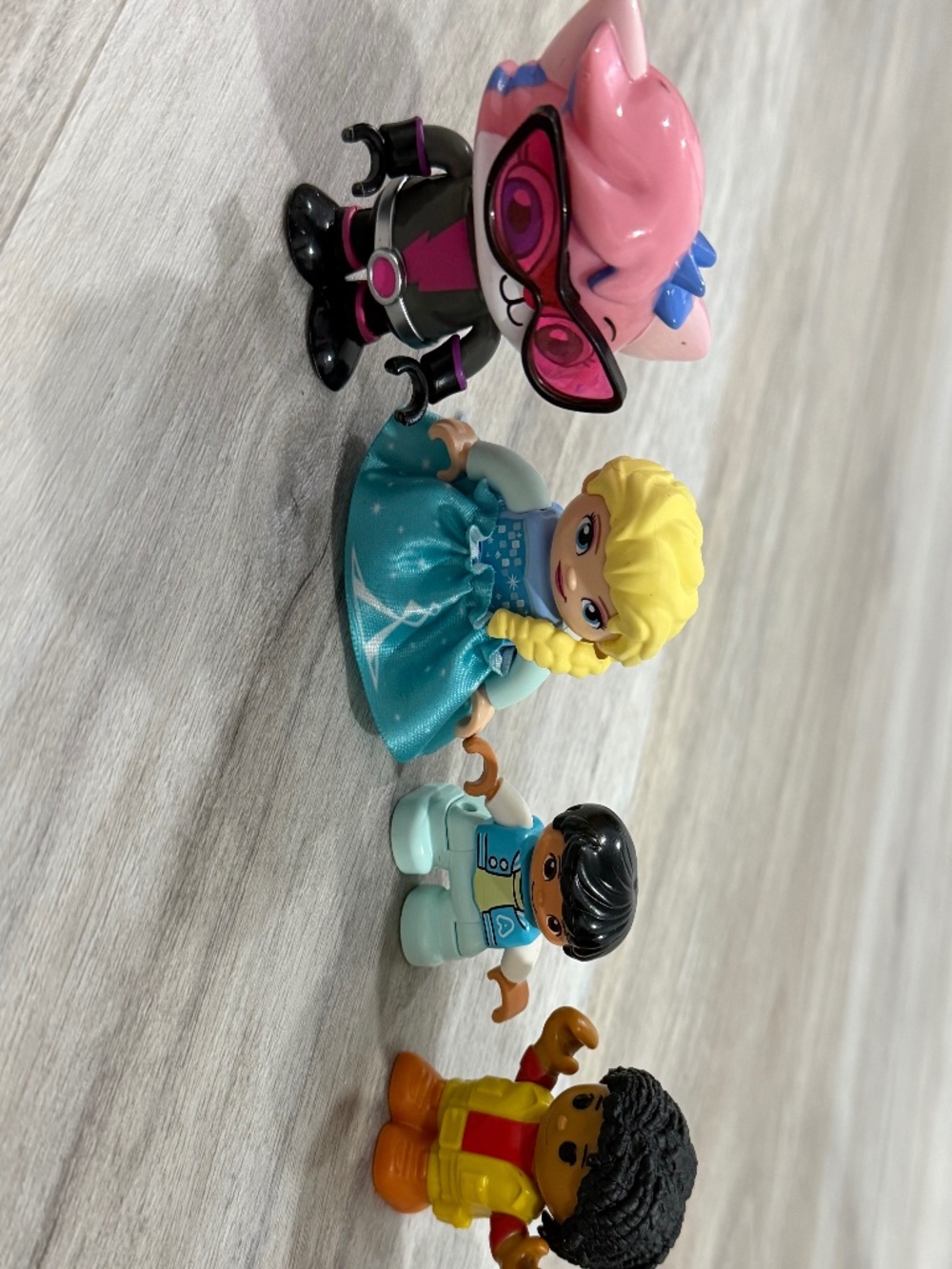Ryan’s World & LEGO DUPLO Elsa Mixed Figure Toy Lot